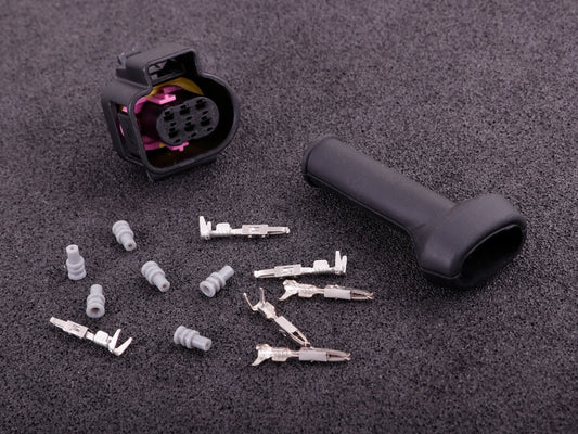 Connector 6-way socket housing (LSU 4.9/5.2 wideband sensor)