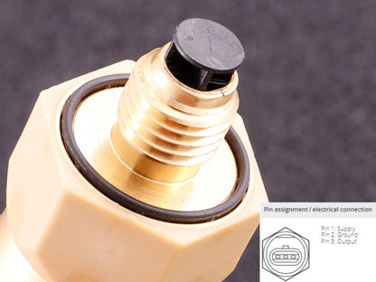 Liquid pressure and temperature sensor (10bar  160 deg C) HELLA, multi (digital PWM)