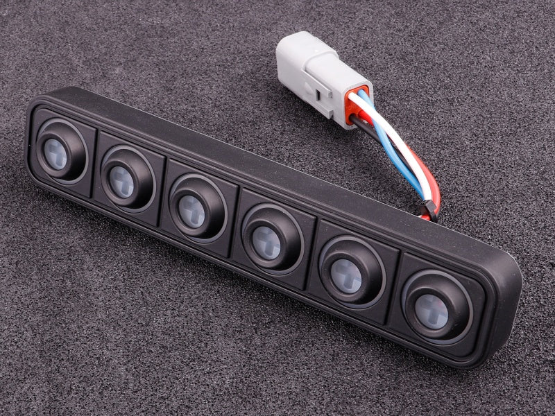 CAN keypad (6 keys) multi color LED single-line